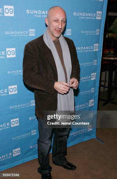 Director Oliver Hirschbiegel attends the premiere of "Five Minutes of Heaven" during the 2009 Sundance Film Festival at the Egyptian Theatre on...