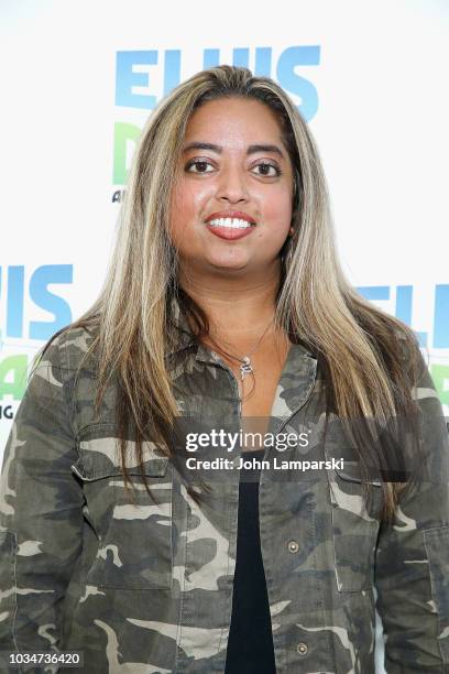 Cohost Medha Gandhi joins "The Elvis Duran Z100 Morning Show" at Z100 Studio on September 17, 2018 in New York City.