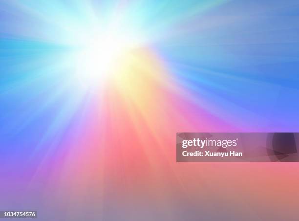 defocus multi color gradient vector background - efeito de luz imagens e fotografias de stock
