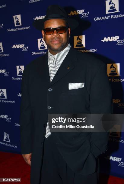 Recording Academy Chair Jimmy Jam arriving at the GRAMMY Foundation's 10th Annual Music Preservation Project on February 6, 2008 at The Wilshire...