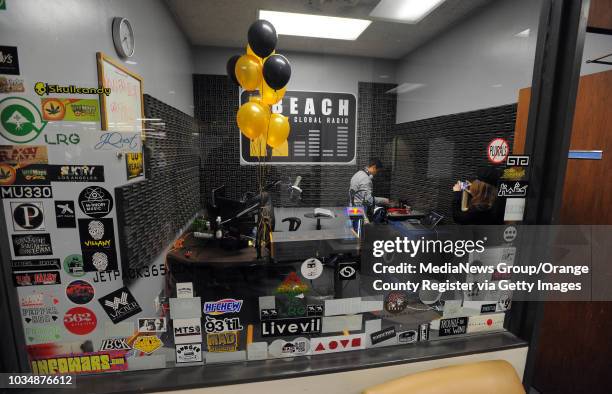 Launched their new student-run radio station Wednesday afternoon. KBeach will broadcast on 88.1 FM HD3. After taking the station live, DJ Joe Kay...