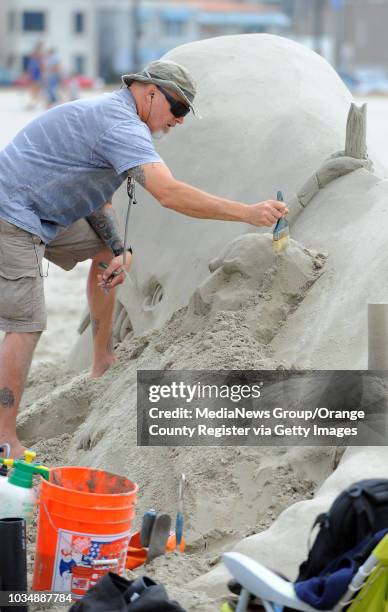 81st Annual Great Sand Sculpture Contest took place at Granada Beach boat ramp Saturday as pros and amateurs build sand sculptures around the theme...