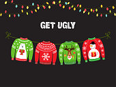Cute banner for Ugly Sweater Christmas Party