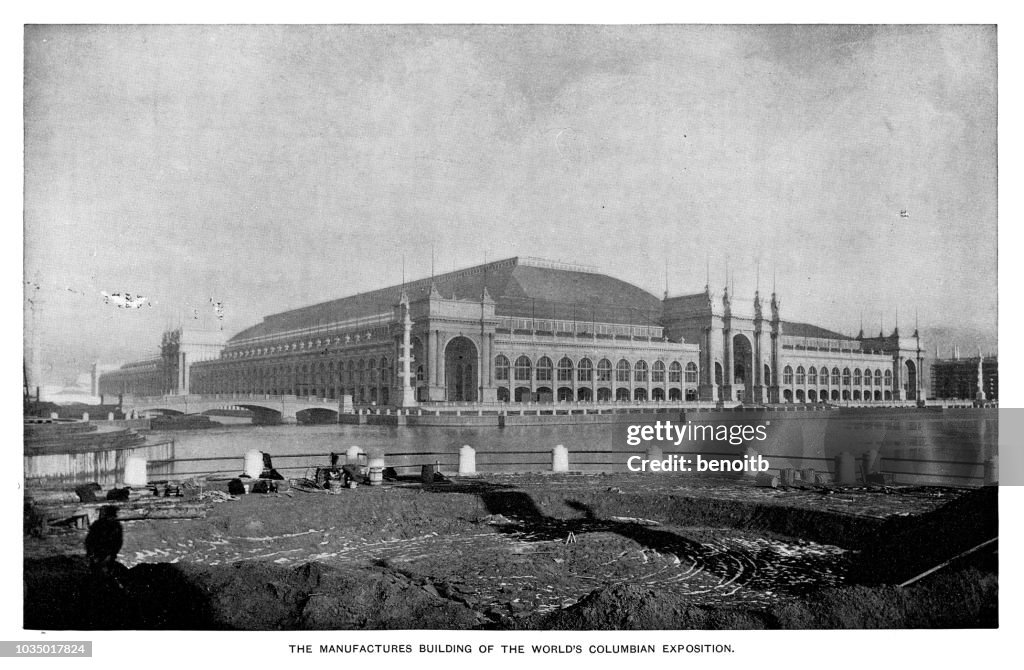 Manufactures building at the World's Columbian Exposition