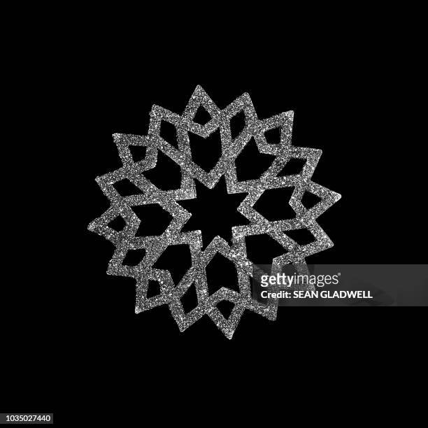 silver glitter star - silverstars stock pictures, royalty-free photos & images