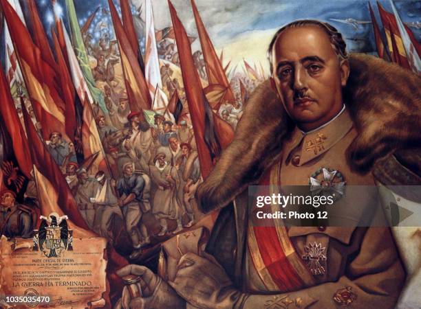 Francisco Franco Bahamonde dictator of Spain from 1939 to his death in 1975.