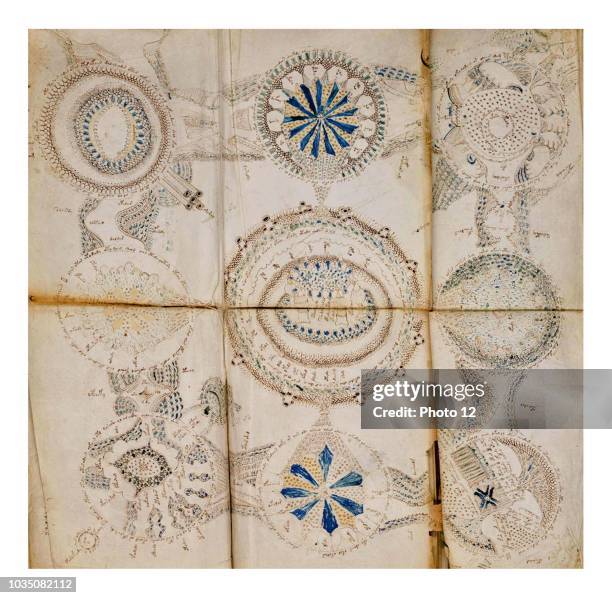The Voynich Manuscript is considered by scholars to be most interesting and mysterious document ever found. Dated 16th century.