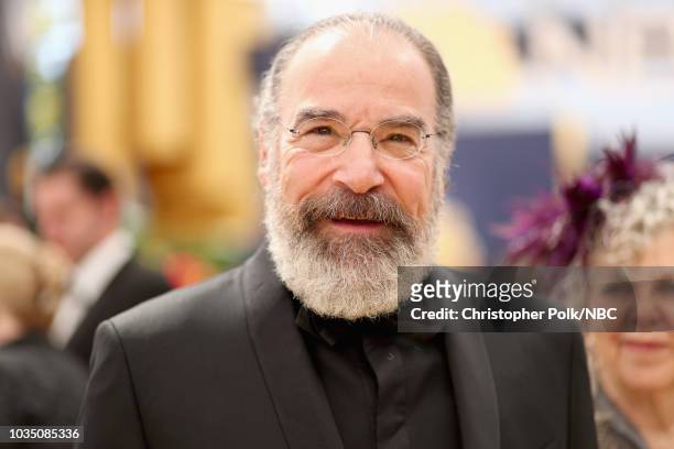 70th ANNUAL PRIMETIME EMMY AWARDS -- Pictured: Actor Mandy Patinkin arrives to the 70th Annual Primetime Emmy Awards held at the Microsoft Theater on...