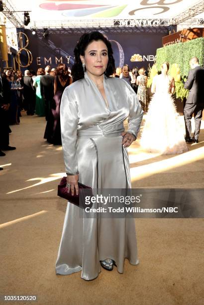 70th ANNUAL PRIMETIME EMMY AWARDS -- Pictured: Actor Alex Borstein arrives to the 70th Annual Primetime Emmy Awards held at the Microsoft Theater on...