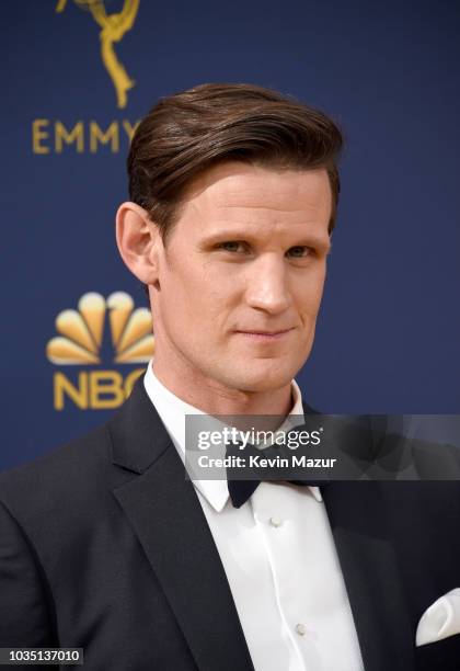 Matt Smith attends the 70th Emmy Awards at Microsoft Theater on September 17, 2018 in Los Angeles, California.