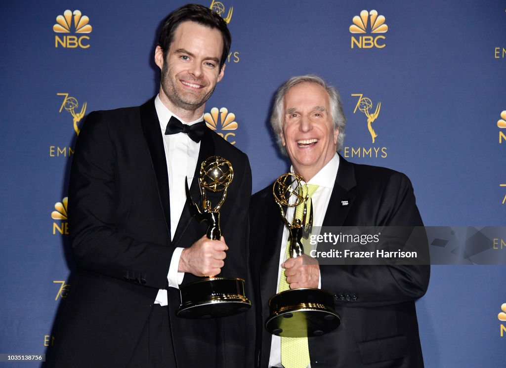 70th Emmy Awards - Press Room