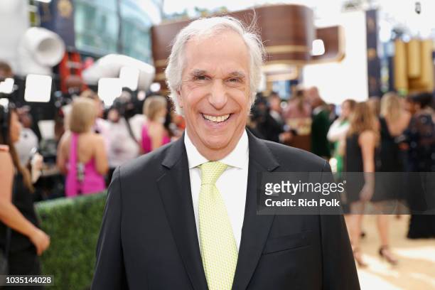Actor Henry Winkler attends the 70th Annual Primetime Emmy Awards at Microsoft Theater on September 17, 2018 in Los Angeles, California.