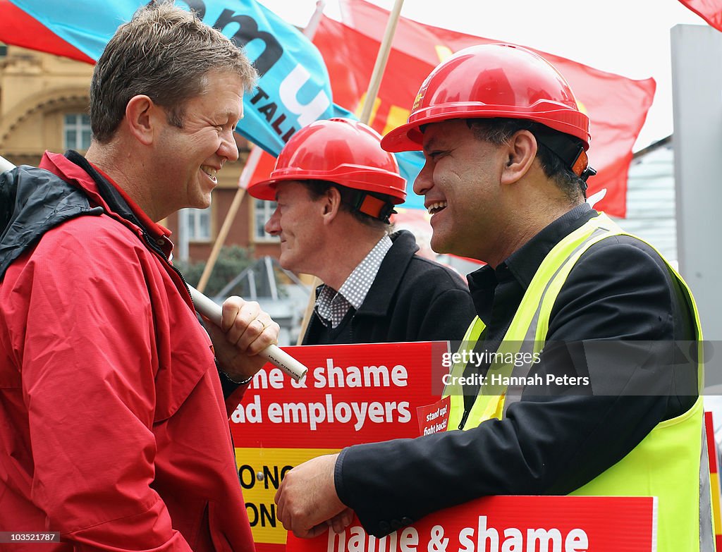 Workers Gather For 'Fairness At Work' Rally