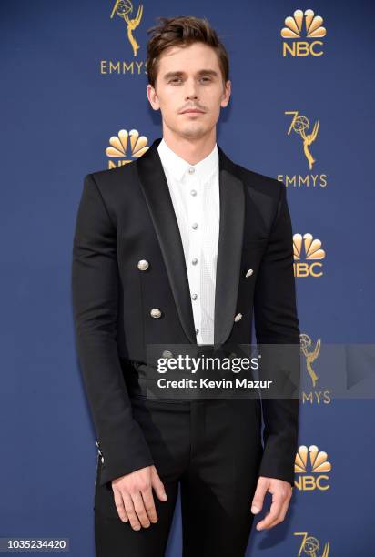 Antoni Porowski attends the 70th Emmy Awards at Microsoft Theater on September 17, 2018 in Los Angeles, California.