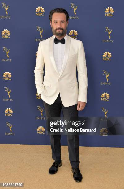 Rodrigo Santoro attends the 70th Emmy Awards at Microsoft Theater on September 17, 2018 in Los Angeles, California.