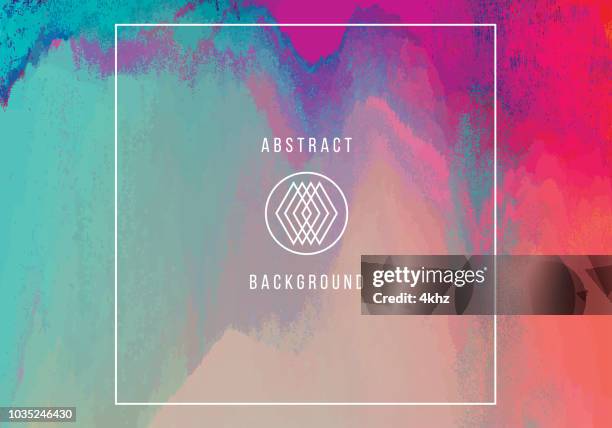 stockillustraties, clipart, cartoons en iconen met digitale glitch vervormd waves abstract grunge achtergrond - techno background