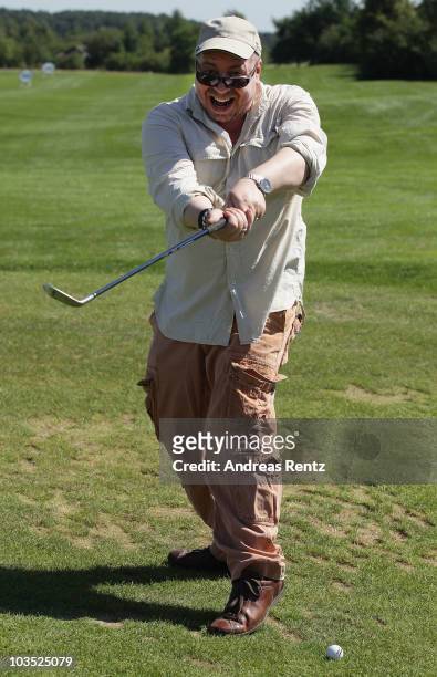 Actor Armin Rohde attends the BMW Adlon Golf Cup 2010 at Golf and Country Club Seddiner See on August 21, 2010 in Michendorf near Berlin, Germany.