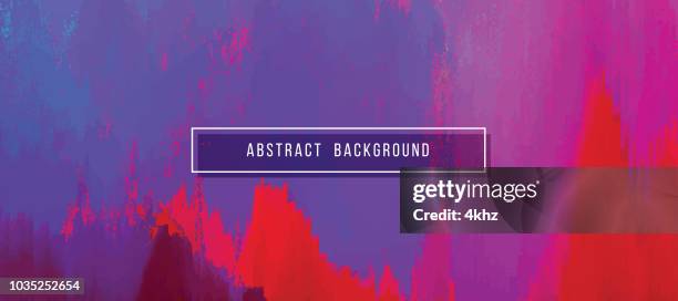 distorted digital waves glitch abstract grunge background - distorted reflection stock illustrations
