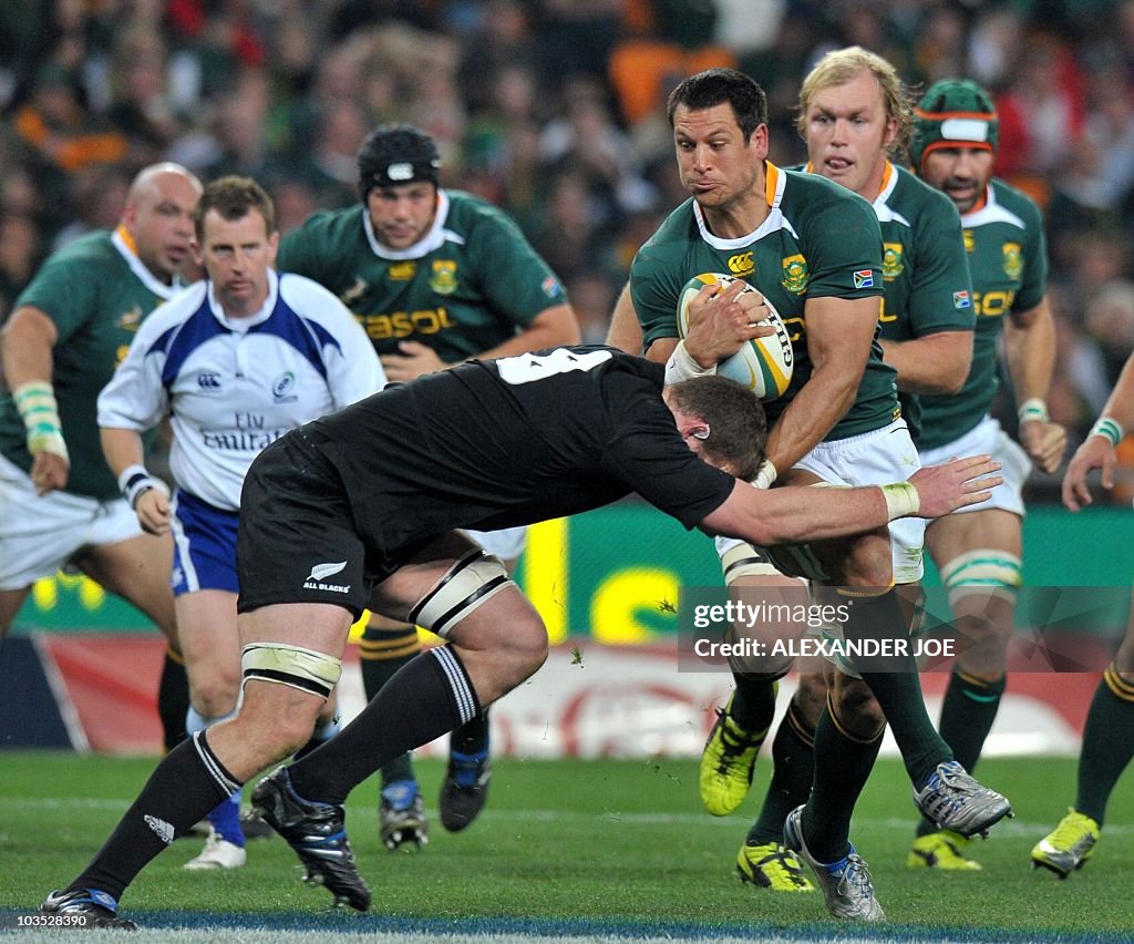 Pierre Rugby Player Springbok rugby player Pierre Spies avodes been tackled by All Blacks ...