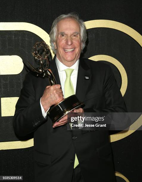Henry Winkler attends HBO's Post Emmy Awards Reception at The Plaza at the Pacific Design Center on September 17, 2018 in Los Angeles, California.