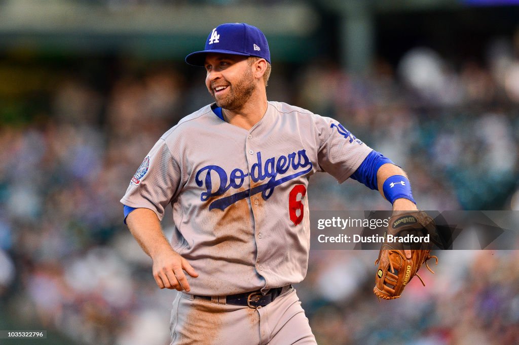 Los Angeles Dodgers v Colorado Rockies