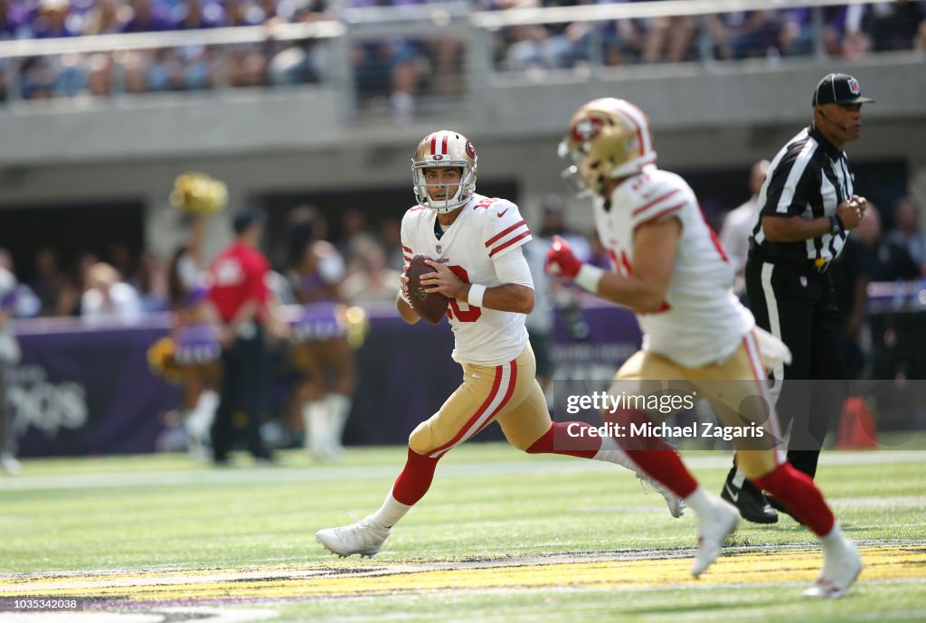 San Francisco 49ers v Minnesota Vikings