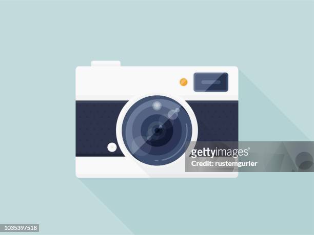 photo camera - single object photos stock illustrations