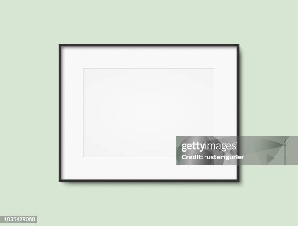 blank photo frame - white empty gallery stock illustrations