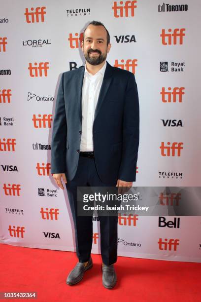 Steve Zissis attends 'The Front Runner' premiere at Ryerson Theatre on September 8, 2018 in Toronto, Canada.