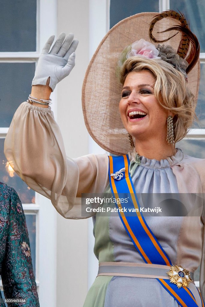 Dutch Royal family Attends The Parliamental Year Prinsjesdag Opening In The Hague