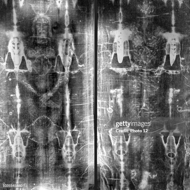 The Shroud of Turin or Turin Shroud is a length of linen cloth bearing the image of a man who appears to have suffered physical trauma in a manner...