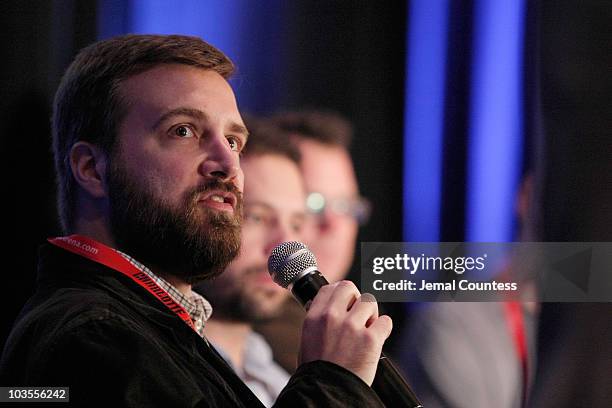 Larry Peryer, President of Ultrastar at the "You Oughta Know" Panal held at the Roosevelt Hotel during the 4th Annual Billboard Touring Conference on...