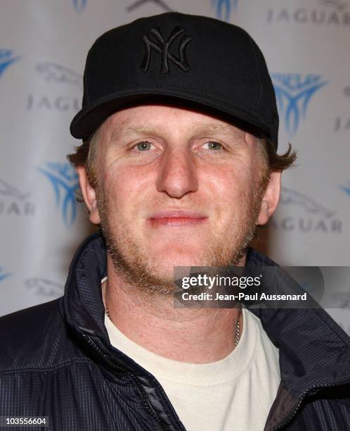 Actor Michael Rapaport arrives at the Jordan Melo M4 launch party held at Hornburg Jaguar on November 28, 2007 in Los Angeles. California.