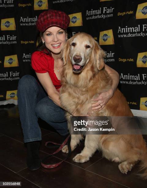 Jodi Applegate attends the 2nd Annual Animal Fair Magazine Toys for Dogs Holiday Party at "TOUCH" on December 17, 2007 in New York City.