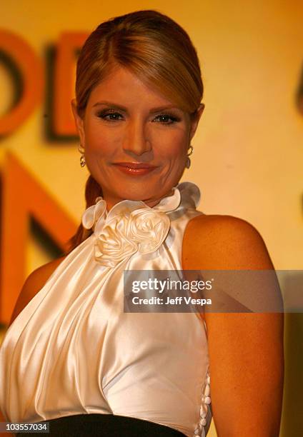 Entertainment news anchor Dayna Devon at The 65th Annual Golden Globe Awards Announcement at the Beverly Hilton on January 13, 2008 in Beverly Hills,...