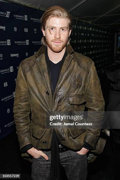 Actor Jon Foster attends a screening of "The Mysteries of Pittsburgh" during 2008 Sundance Film Festival at Racquet Club Theatre on January 20, 2008...