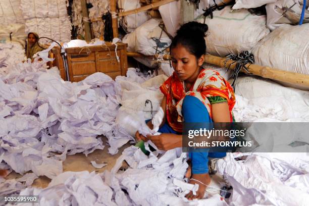 Sorting Rags Industrial Rags Photos and Premium High Res Pictures - Getty Images