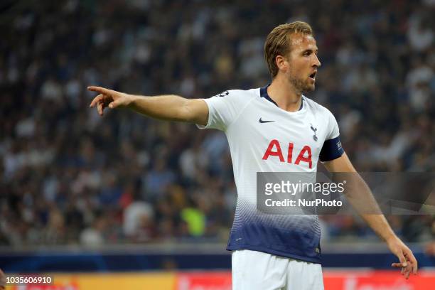Harry Kane of Tottenham Hotspur during the UEFA Champions League group B match between FC Internazionale and Tottenham Hotspur at Stadio Giuseppe...