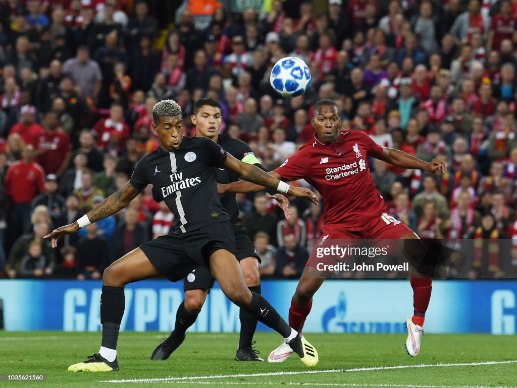 Liverpool v Paris Saint-Germain - UEFA Champions League Group C