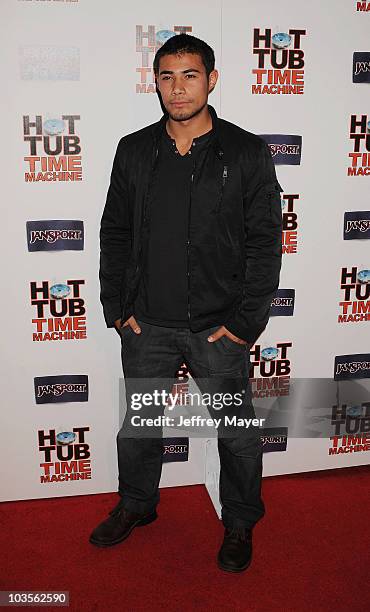 Actor arrives at the "Hot Tub Time Machine" Los Angeles Premiere After Party at Cabana Club on March 17, 2010 in Hollywood, California.