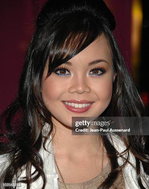 Actress Anna Maria Perez de Tagle arrives at the Shizue boutique grand opening on June 26th, 2008 in Beverly Hills, California.