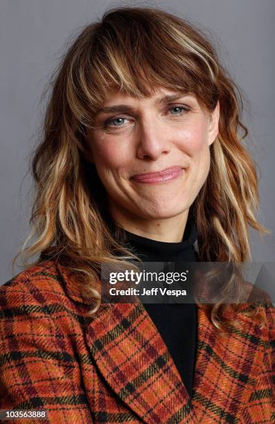 Director Lynn Shelton poses for a portrait during the 2009 Sundance Film Festival held at the Film Lounge Media Center on January 16, 2009 in Park...