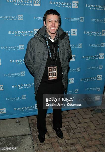 Actor Alex Frost attends the premiere of "The Vicious Kind" during the 2009 Sundance Film Festival at Library Center Theatre on January 17, 2009 in...