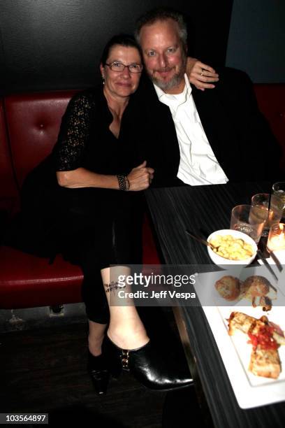 Daniel Stern and his wife Laure Mattos attend the"Whip It" After Party held atthe Tattoo Rock Parlor during the 2009 Toronto International Film...
