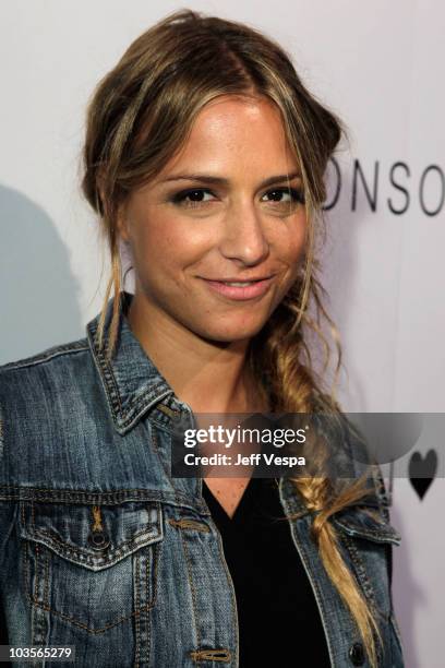 Designer Charlotte Ronson arrives at Charlotte Ronson and JCPenney Spring Cocktail Jam held at Milk Studios on May 4, 2010 in Los Angeles, California.