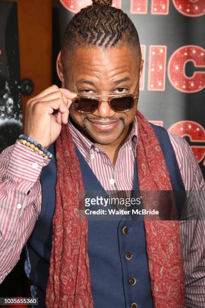 Cuba Gooding Jr. Celebrates his return to 'Chicago' on Broadway at The Lambs Club on September 18, 2018 in New York City.