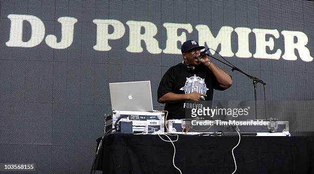 Premier performs as part of Rock the Bells 2010 at Shoreline Amphitheatre on August 22, 2010 in Mountain View, California.