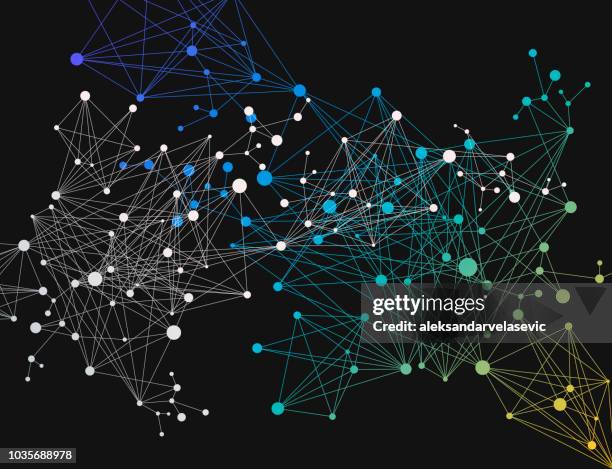network background - neuron schema stock illustrations
