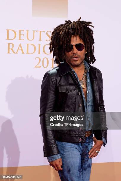 Lenny Kravitz attends the Deutscher Radiopreis at Schuppen 52 on September 6, 2018 in Hamburg, Germany.