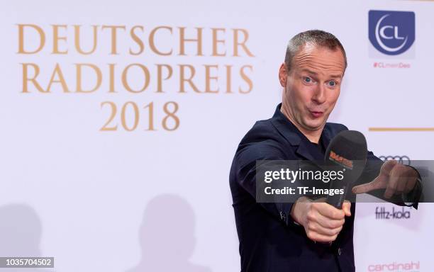 Hans Blomberg attends the Deutscher Radiopreis at Schuppen 52 on September 6, 2018 in Hamburg, Germany.